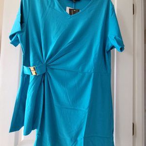 Anthony Originals Blue Top & Pants  - New with Tags - Size L -